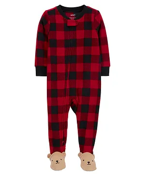 Carter's 1-Piece Bear Fleece Footie Pajamas