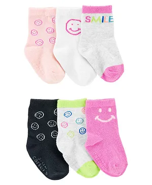Carter's 6-Pack Crew Socks - Multicolour