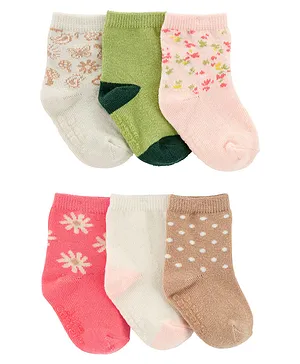 Carter's6-Pack Crew Socks - Multicolour