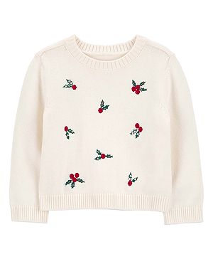 Carter's AW23 Sweaters Girl Cream 4-5Y