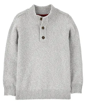 Carter's Pullover Cotton Sweater - Grey