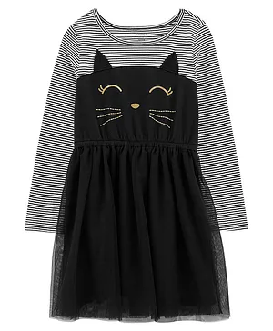 Carter's Halloween Cat Tutu Dress - Black