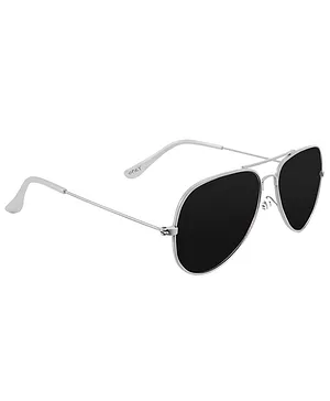 Spiky Aviator 100% UV protection sunglasses - White
