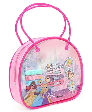 Disney Princess Female Hair Accessories Set of 12 - Multicolour
