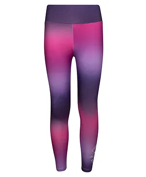 Converse High Rise Printed Leggings - Purple