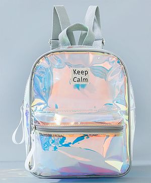 Babyhug Fashion Backpack - Silver