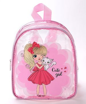 Babyhug Free Size Fashion Backpack - Pink