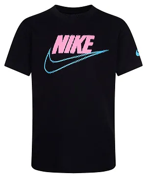Nike Short Sleeves Static Futura Tee - Black