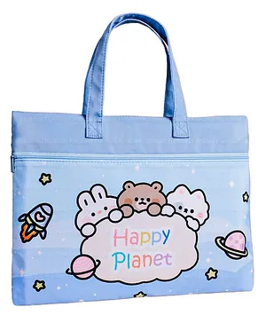 FunBlast Canvas Carrying Hand Bag  Sky Blue