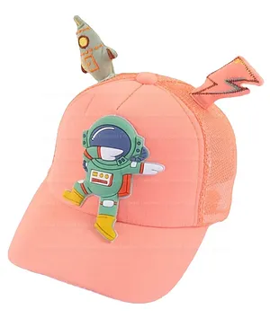 FunBlast Robot Themed Cap for Kids Boys Girls  Peach