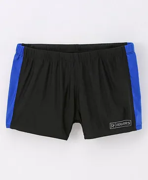 Rovars Swimming Trunk Solid Color - Black