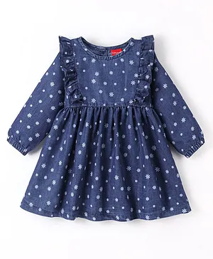 Source Autumn Lovely Casual Baby Girls Pretty Princess Dresses casual baby  girl 2pcs jeans dresses on malibabacom