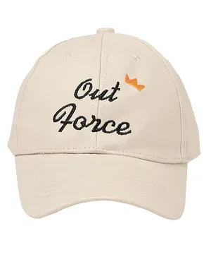 Kid-O-World Outforce Embroidered Cap -Cream
