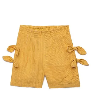 Under Fourteen Only Shorts - Yellow - Cotton - (6 to 7 Years)