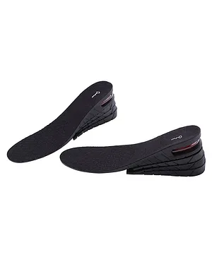 Dr Foot 4 Layers Height Increase Insoles Single Pair - Black