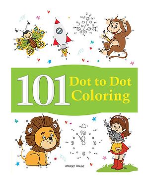 101 Dot to Dot Coloring -...