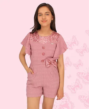 Designer Jumpsuits for Girls  Kidswear Jumpsuits  Aza Fashions