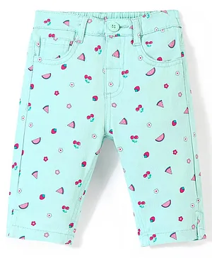 Sundae Kids Solid Capri For Girls, Sundae Capri