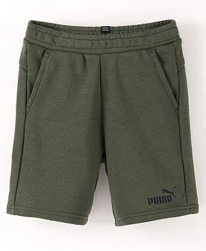 Puma Cotton Knit ESS Sweat Shorts - Green