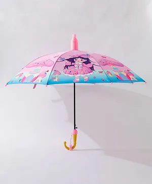Babyhug Free Size Umbrella Printed - Pink