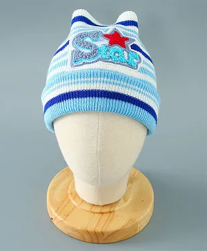 Babyhug Woollen Cap - Blue