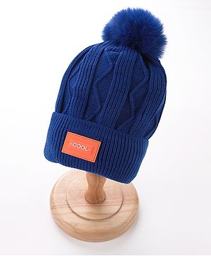 Babyhug Woollen Cap - Blue