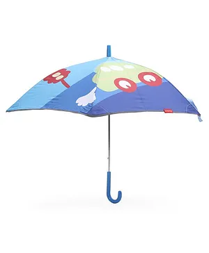 Babyhug Unisex Car Print Kid's Umbrella - Multicolor