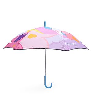 Babyhug Unicorn Print Kid's Umbrella - Multicolour