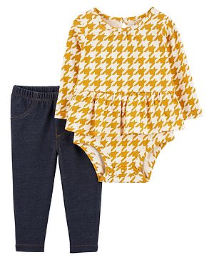Carters 2-Piece Houndstooth...