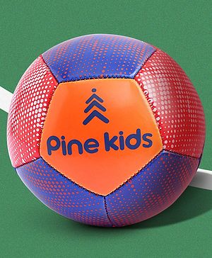 Pine Kids Junior Size -2 Football - Multi Colour | High-Quality Stitched Soccer Ball for Boys & Girls | Ideal for Training, Match Play & Practice