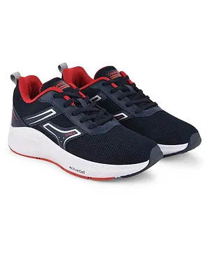 Campus Mesh With Textured Pattern Casual Shoes - Navy Blue