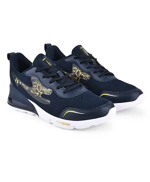 Campus Technical System Printed Shoes - Navy Blue