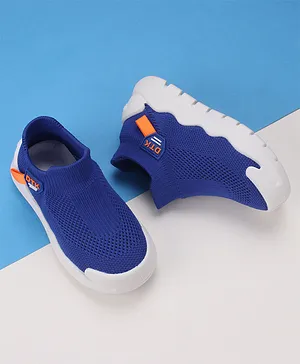 KIDLINGSS Light Weight Mesh Slip On Shoes - Blue
