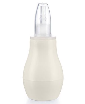 Babyhug Silicone Nasal Aspirator - Beige
