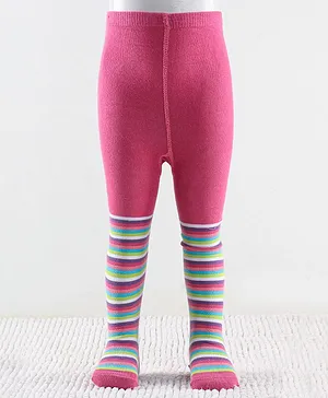 Mustang Full Length Tights Stockings - Light Pink from FirstCry.com