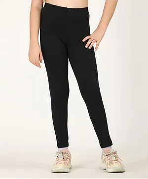 Zion Full Length Solid Leggings
                              -Black