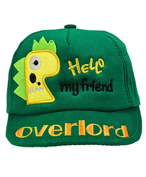 Tiekart Overload Dinosaur Embroidered Design Detailed - Orange & Green