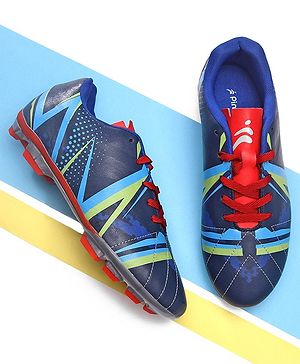 Pine Active Lace Closure Soccer Shoes - Blue