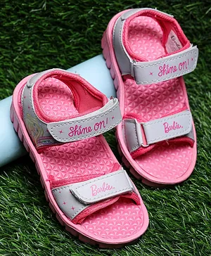 Toothless Barbie Featured  Sandals - Grey Pink