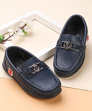 Cute Walk by Babyhug Formal & Partywear Slip On Shoes - Blue