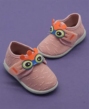 FEETWELL SHOES Alien Eyes Detailed Musical Shoes - Pink