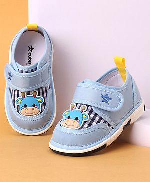 Cute Walk by Babyhug Casual Shoes with Velcro Closure - Blue