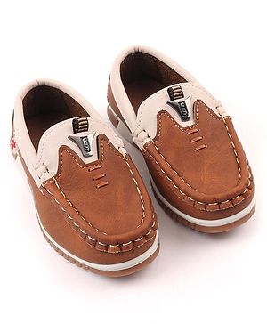 Cute Walk by Babyhug Slip On Loafers - Brown