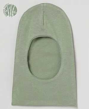 Cocoon Care Super Soft Bamboo Muslin Double Sided Cap - Sage Green