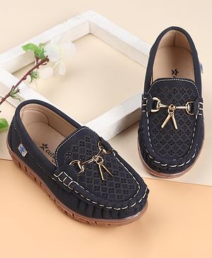 Cute Walk by Babyhug Formal Slip On Shoes - Blue