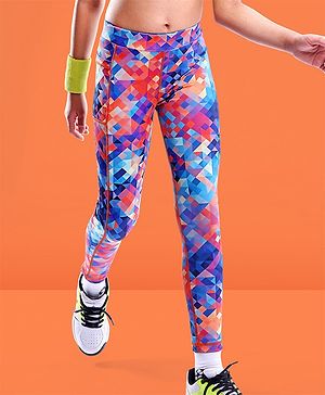 Pine Active Full Length Super Stretch Leggings - Multicolour