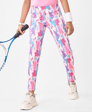 Pine Active Full Length Super Stretch Leggings - Multicolour