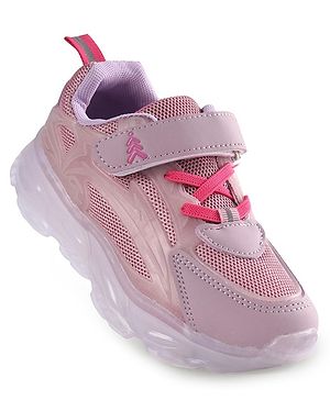 Pine Kids Velcro Closure Sneakers - Purple