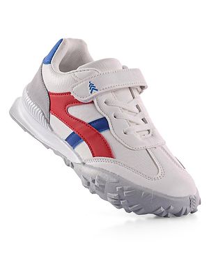 Pine Kids Sneakers With Velcro Closure Solid- White