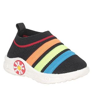 Lil Lollipop Slip On Musical Chu Chu Shoes - Black